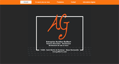 Desktop Screenshot of guilbert-a.com